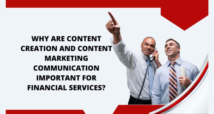 Content Marketing Communication important for financial services