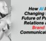 AI applications in public relations