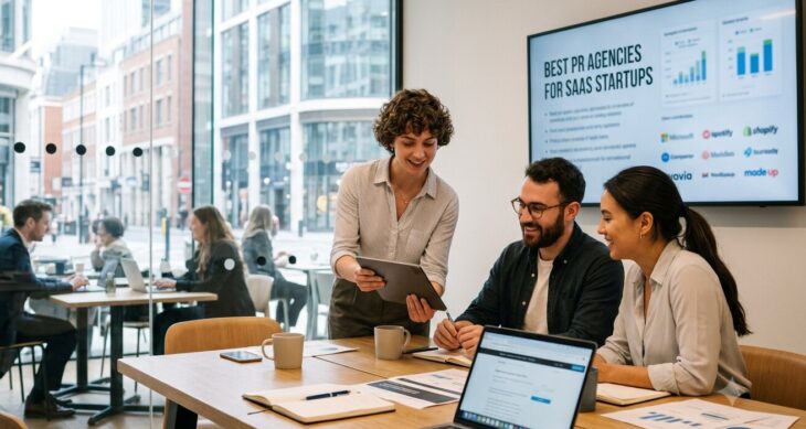 Best PR Agencies for SaaS Startups